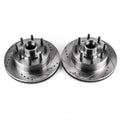 Power Stop 99-07 Ford E-350 Super Duty Front Left Evolution Drilled & Slotted Rotor