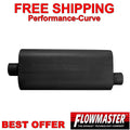 70 Series Chambered Muffler 70 Series Stainless Steel 3.00 Center In 3.00 Offset Out Mild Sound Flowmaster