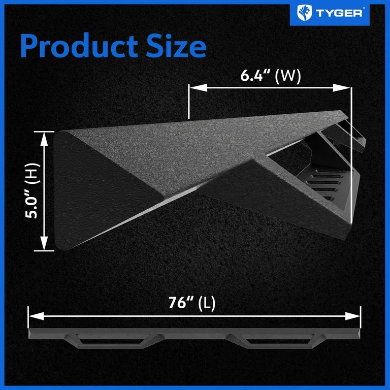 Tyger Automotive black auto part