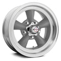 AMERICAN RACING VINTAGE VN105D 15X10 5X5.0 GRAY MACH-LP -44MM - VN1055173