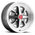 LEGENDARY WHEELS MAGNUM 400 15X6 5x114.3/4x4.5 +5MM OS CHARCOAL/MACHINED