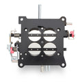 BILLET THROTTLE BASE PLATE; BLACK;
