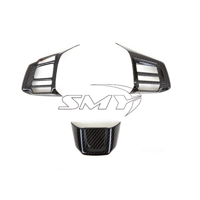 Revel GT Dry Carbon Steering Wheel Insert Covers 15-18 Subaru WRX/STI - 3 Pieces