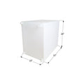 FRESH WATER TANK WT2473 22 X 20 X 15 26 GAL W/ .5IN FITTINGS