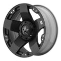 KMC XD SERIES XD775 ROCKSTAR MATTE BLK 17x8 5x4.5/5.0 bp 5.88 b/s 35 offset