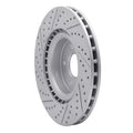 DFC 18-22 Genesis G70 Front Right Drilled & Slotted Geoperformance Rotor