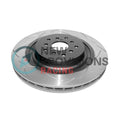 DBA 18-21 Subaru WRX STI (w/19in Wheels & 6 Piston Brembo Caliper) Front Slotted Street Series Rotor
