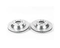 Power Stop 07-15 Audi Q7 Rear Evolution Drilled & Slotted Rotors - Pair