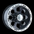 ~(27 lbs. 18X18X11)~ 174 (174) BLACK/MACHINED LIP 16X10 8-170 -38MM 130.8MM