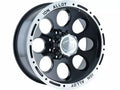 Cast Aluminum Wheels 174 16x10 Machined Lip Black 8 On 165.1 Bolt Pattern -38 Offset ION Wheels