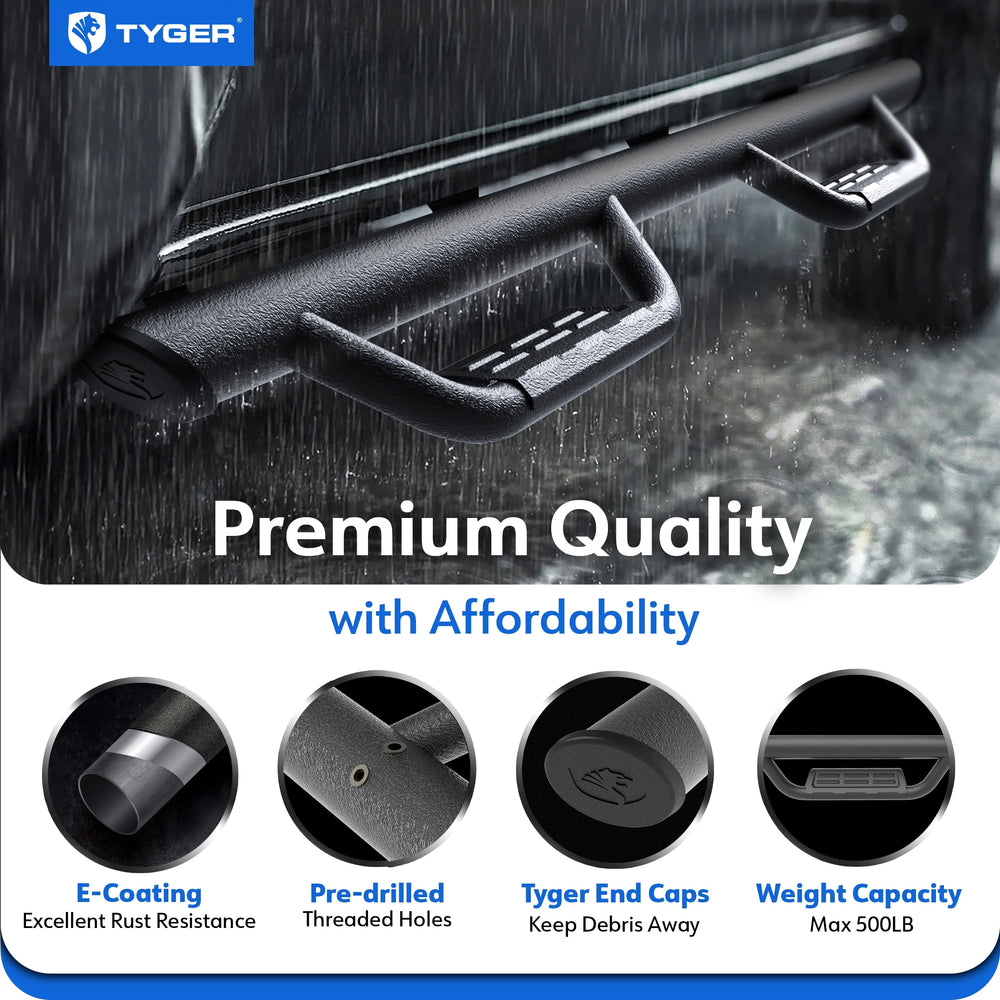 Tyger Automotive black auto part
