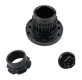 ATI Crank Hub - Steel - Chevy BB - 2Pc Hub - 6 Bolt Chrysler - 24th HTD - 3/16 & 1/4 Keys - Blower