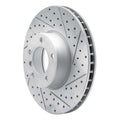 DFC 00-03 BMW 530I Front Right Drilled & Slotted Geoperformance Rotor