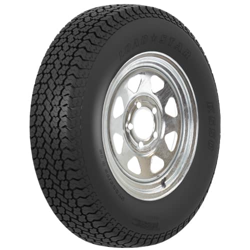 Americana Tire and silver auto part