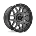 PXA40 17X9 6X5.5 DRK-GRY BLK -6MM
