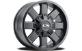 ~(37 lbs. 19X19X10)~ 141 (141) GLOSS BLACK/MILLED SPOKES 17X9 8-165.1/8-170 -12MM 130.8MM
