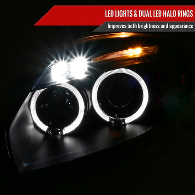 HALO PROJECTOR HEADLIGHTS SMOKE LEN