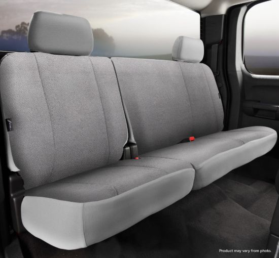 0713 SILVERADO/SIERRA 1500 TRS REAR SEAT COVER GRAY