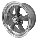 AMERICAN RACING VINTAGE VNCL215 16X7 5X4.5 M-GRY MACH-LP 00MM - VN2156765US
