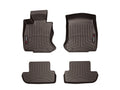 WeatherTech Cocoa Front and Rear Floorliners Fits -20-15 6-Series 475081-473722