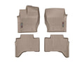 WeatherTech 13+ Land Rover Range Rover Front & Rear FloorLiners - Tan