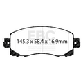 EBC Racing 22-23 Subaru WRX RP-1 Racing Front Brake Pads