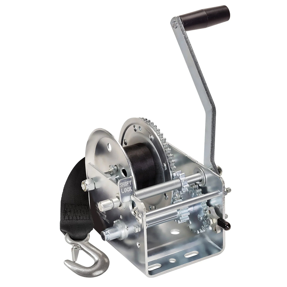WINCH, 2600 LBS., 2-SPEED W/20' STR