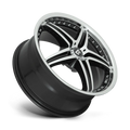 MR107 18X8 5X120 G-BLK MACH 42MM