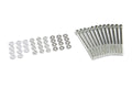Fabricated Aluminum Valve Covers Silver Finish Fits 1964-1991 Chrysler 273-360 Small Block except Magnum Mr Gasket