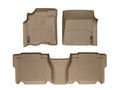 WeatherTech 07-11 Toyota Tundra Front and Rear Floorliners - Tan
