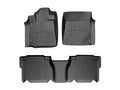 WeatherTech 07-11 Toyota Tundra Front and Rear Floorliners - Black