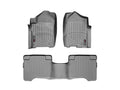 WeatherTech 08-10 Infiniti QX56 Front and Rear Floorliners - Grey