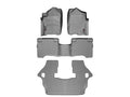 WeatherTech 08-10 Infiniti QX56 Front and Rear Floorliners - Grey