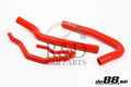 do88 Volvo 740/940 (w/T5 Engine) Coolant Hoses Red