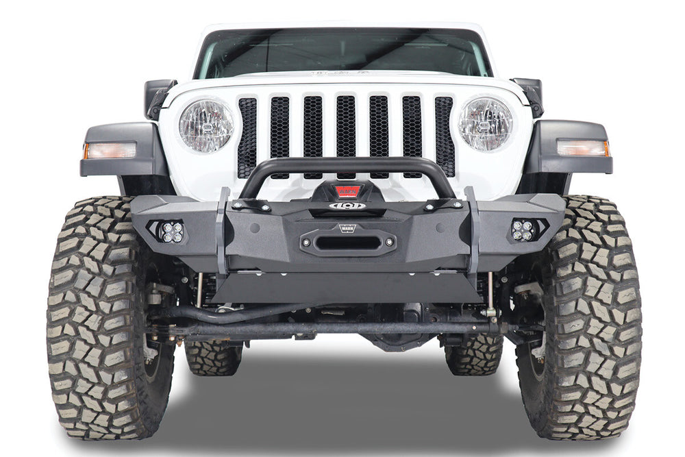 JL/JT Black Ops Front Bumper Skid Plate (Black Powder Coated)