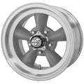 AMERICAN RACING VINTAGE VN105D 15X8.5 5X4.75 GRAY MACH-LP -25MM - VN1055861