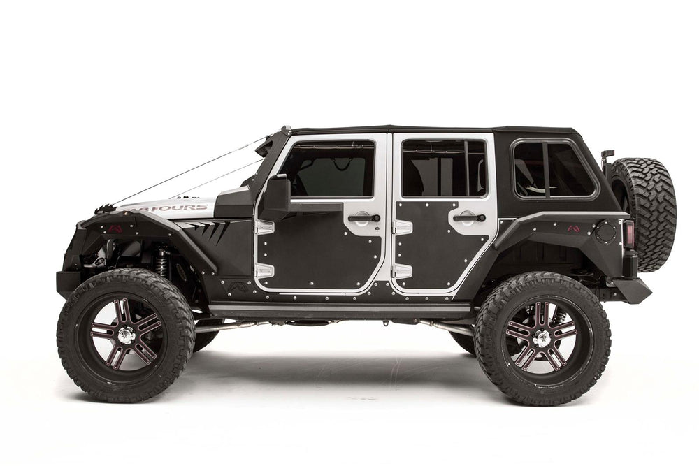0718 JEEP JK UNLIMITED REAR DOOR SKIN BARE STEEL