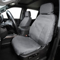 Covercraft 19-24 Dodge Ram Waterproof Polyester SeatSaver Custom Front Row Seat Covers - Grey