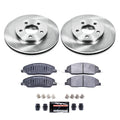 Power Stop 05-10 Ford Mustang Front Track Day Brake Kit