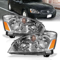 ANZO 2005-2006 Nissan Altima Crystal Headlights Chrome