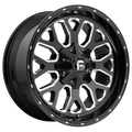 D588 20X9 6X120 GL-BLK-MIL 07MM