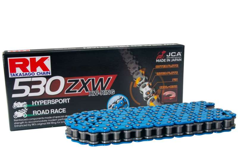RK Racing blue auto part