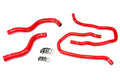 HPS Performance Red Reinforced Silicone Radiator + Heater Hose Kit for Honda 13-17 Accord 2.4L LHD