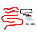 HPS Performance Red Reinforced Silicone Radiator + Heater Hose Kit for Honda 13-17 Accord 2.4L LHD