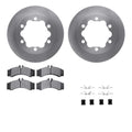 R1 Concepts Brake Rotor- Blank with Optimum Oe Pads Hdw Fits Dodge Sprinter