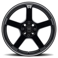 MR116 18X8 5X108 BLACK 45