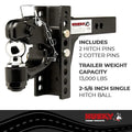 HUSKY 2-5/16" PINTLE COM KIT