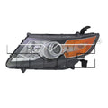 CAPA 1417 HD ODYSY HALGN; BLK BEZEL HEADLAMP ASSY LH