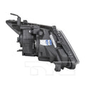 CAPA 1417 HD ODYSY HALGN; BLK BEZEL HEADLAMP ASSY LH