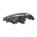CAPA 1417 HD ODYSY HALGN; BLK BEZEL HEADLAMP ASSY LH